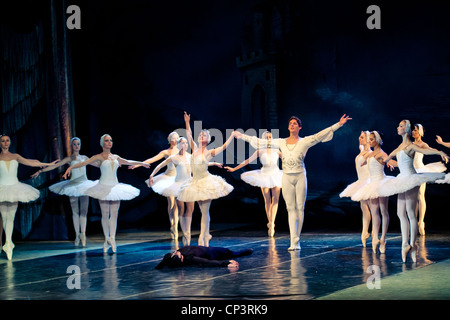 Besichtigung der großen Ballett - Stars von St. Petersburg Ballet Theater. Stockfoto