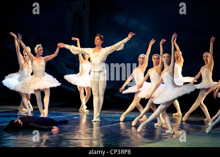 Besichtigung der großen Ballett - Stars von St. Petersburg Ballet Theater. Stockfoto