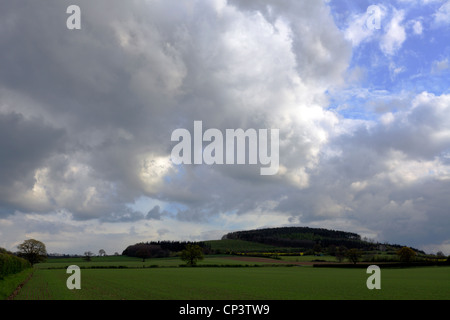 Eine der (16), um Bilder zu Lodge Hügel in Frodesley, Shropshire innerhalb dieses (Set) schießen. Stockfoto