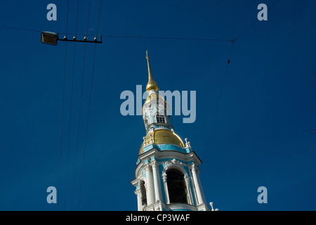 Russland, St. Petersburg, St.-Nikolaus-Marine-Kathedrale, die Marine-Kathedrale des Heiligen Nikolaus und Epiphanie, Kryukov Kanal Stockfoto
