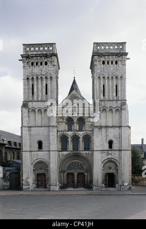 Frankreich - Basse-Normandie - Caen. Abtei-Kirche der Dreifaltigkeit Stockfoto