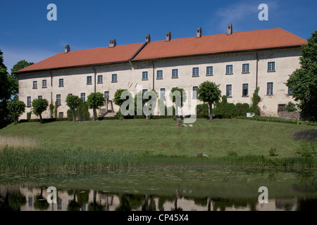 Lettland - Region Kurzeme (Courland) - Talsi Bezirk - Dundaga. Die Burg der Ritter Livoniani (gegründet 1249) Stockfoto