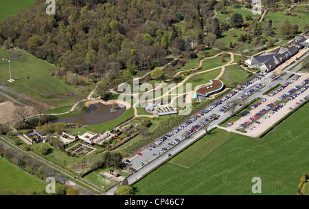 Luftbild RHS Garden Harlow Carr, Harrogate Stockfoto