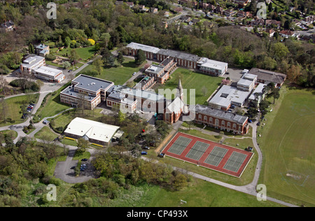 Luftaufnahme des Royal Russell School in Croydon. Stockfoto