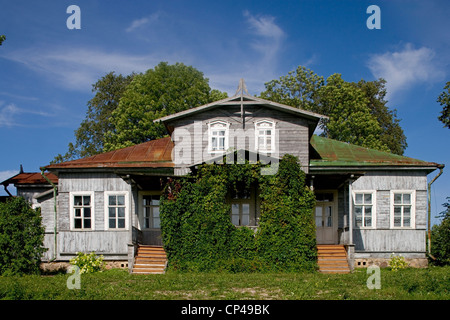 Russland - Liubensk in der Nähe von Pskow. Die Heimat des Komponisten Nikolai Rimsky-Korsakow (1844-1908) Stockfoto