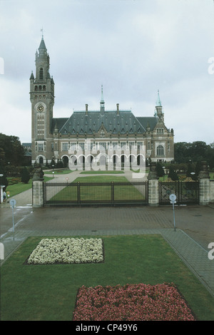 Niederlande - Südholland - den Haag (Den Haag). Der Friedenspalast (Vredespaleis). Stockfoto