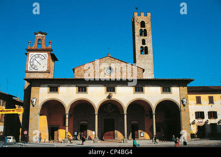 Santa Maria Kirche Tuscany Impruneta Terrakottafliesen Stockfoto