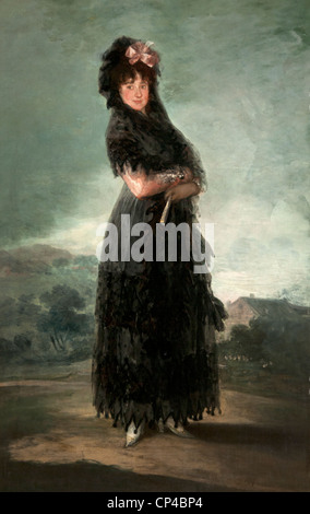 Mariana Waldstein von Francisco Goya y Lucientes Spanien Spanisch 1810 Malerei museum Stockfoto