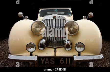 Oldtimer Triumph Roadster. Stockfoto