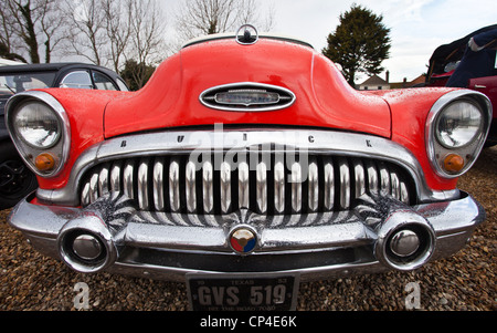 Buick Oldtimer. Mir wurde gesagt, es ist ein 1953 Buick Special 2-türige Limousine, aber persönlich nicht kennen. Stockfoto