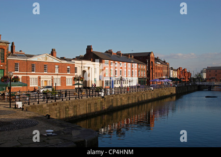 United Kingdom - England - East Riding von Yorkshire - Kingston-Upon-Hull. Humber Dock, am Flussufer. Stockfoto