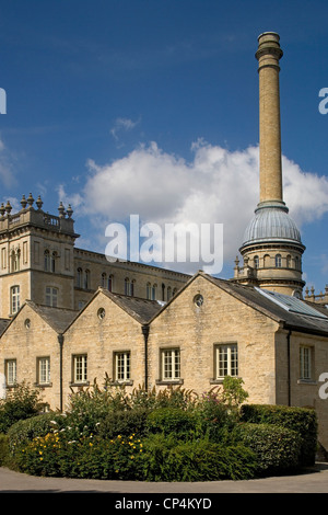 United Kingdom - England - Oxfordshire - Chipping Norton. Die Bliss-Mühle, ehemalige viktorianische Tweed-Mühle im Jahre 1872 gebaut. Stockfoto