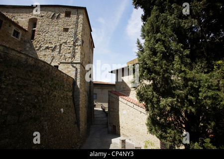 Cassero. Castiglion Fiorentino, Region Provinz Arezzo, Toskana, Italien. Stockfoto