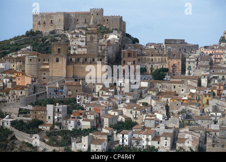 Sizilien, Caccamo (PA): Das Schloss Stockfoto