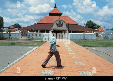 Java Yogyakarta Indonesien Insel der großen Moschee Stockfoto