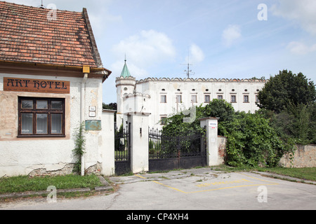 Moravany nad Vahom. Slowakei. Manor House. Stockfoto