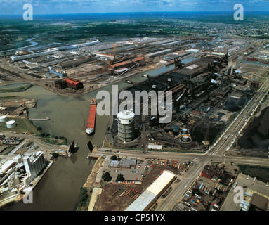 Detroit Michigan Vereinigte Staaten von Amerika Ford Motor A Luftaufnahme des River Rouge Stockfoto