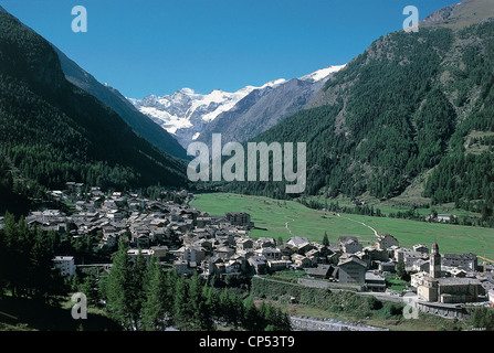 Valle d ' Aosta - Cogne Gran Paradiso Stockfoto