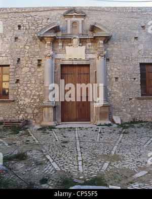 Sizilien, Caccamo (PA): Burg, spezielle Stockfoto