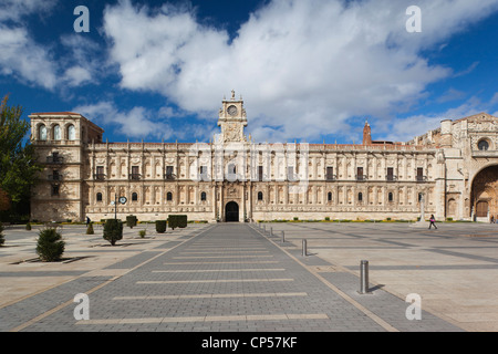 Spanien, Region Castilla y León, Provinz Leon, Leon, Convento de San Marcos, ehemaliges Kloster und heute ein Parador-hotel Stockfoto