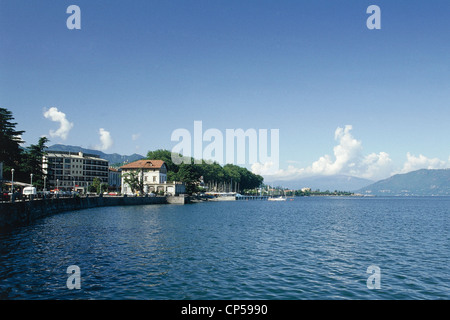 Lombardei - Lago Maggiore - Luino (Va) Stockfoto