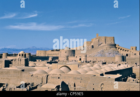 Iran Kerman Provinz Zitadelle von Bam (ein Weltkulturerbe der UNESCO, 2004), vor der Beschädigung durch Erdbeben vom Dezember Stockfoto