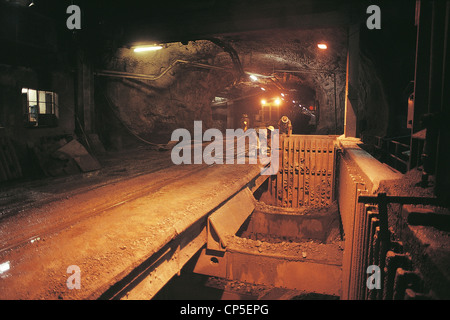 ZAIRE Kipushi mine Stockfoto