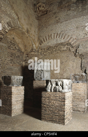 Frankreich - Paris. Musée de Cluny und Thermen. Stockfoto