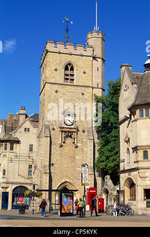 England, Oxfordshire, Oxford, Carfax Tower Stockfoto