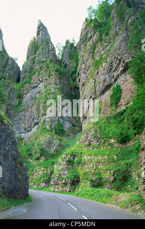 England, Somerset, Cheddar Gorge Stockfoto