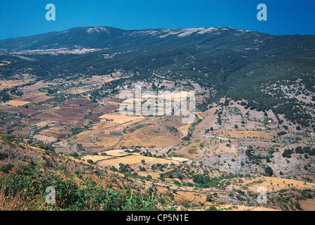 Apulien - Gargano (FG), CARBONARA Tal am MONTE Angelo Stockfoto