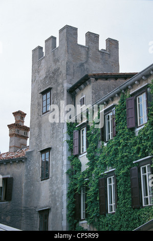 Friaul-Julisch Venetien - Duino (TS), das Schloss. Stockfoto