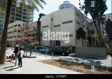 Israel, Tel Aviv, Independence Hall 16 Rothschild Blvd. Stockfoto
