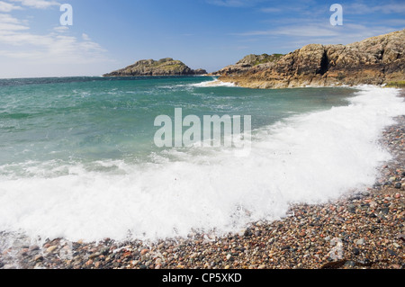 St. Columba Bucht auf der Insel Iona, Argyll, Schottland. Stockfoto