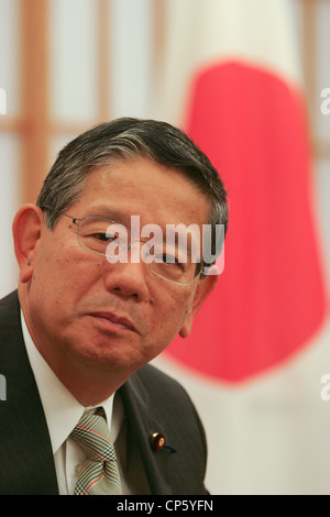 Nobutaka Machimura, liberale demokratische Partei Politiker, ehemaliger Außenminister, Tokio, Japan. Stockfoto