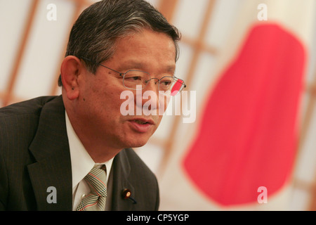 Nobutaka Machimura, liberale demokratische Partei Politiker, ehemaliger Außenminister, Tokio, Japan. Stockfoto