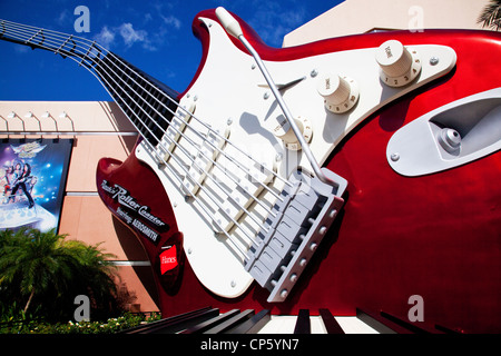 Rock ' n ' Roll Achterbahnfahrt in Disneys Hollywood Studios Stockfoto