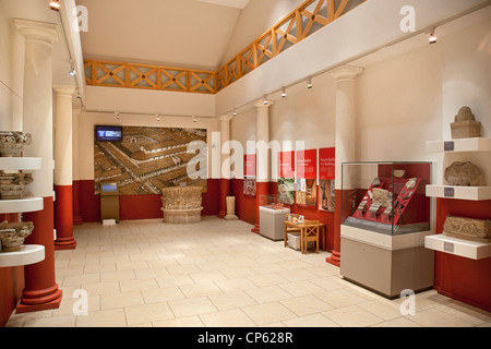 Im Inneren des Museums Roman Corinium in Cirencester, England Stockfoto