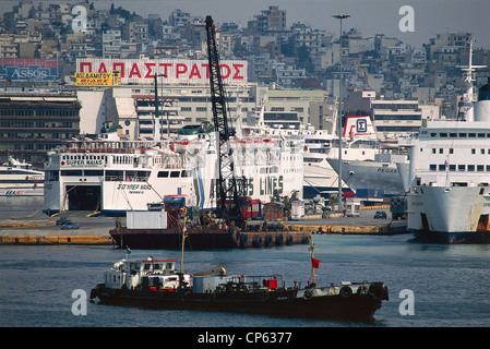 Griechenland - Attika - Athen Piräus. Stockfoto
