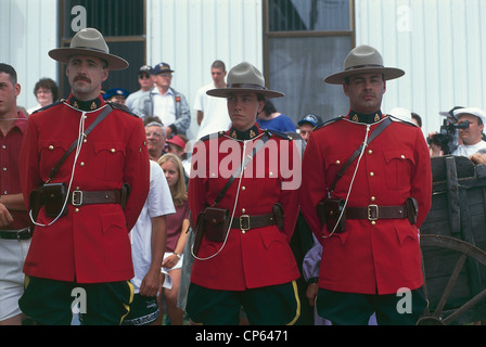 Kanada Neufundland Grand Bank, Royal Canadian Mounted Police Royal Canadian montiert Polizei (RCMP) oder Gendarmerie Royale du Stockfoto