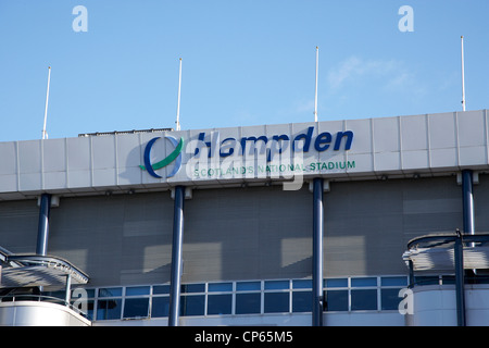 Hampden Park schottischen Nationalstadion Glasgow Schottland, Vereinigtes Königreich Stockfoto
