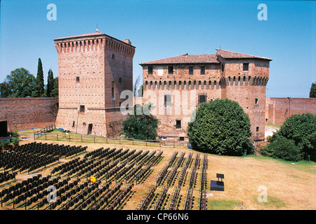 Emilia Romagna Cesena Rocca Stockfoto