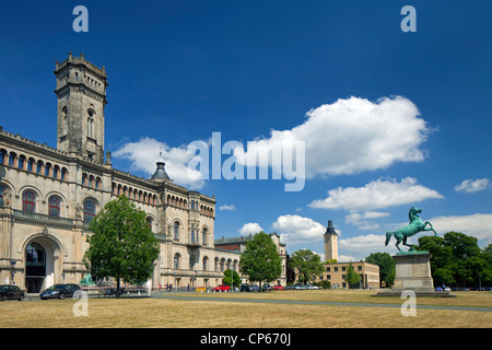 Der Gottfried Wilhelm Leibniz Universität Hannover / LUH / zu senken Guelph Palast in Hannover, Niedersachsen, Deutschland Stockfoto