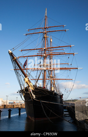 RRS Discovery am Discovery Point Dundee Schottland Stockfoto