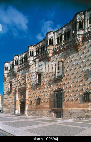 Kastilien-LA MANCHA Spanien GUADALAJARA Palast Infantado Stockfoto