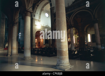 Emilia Romagna - Ferrara. Die Kirche San Francesco, ext. Architekt Biagio Rossetti (1447-1516). Stockfoto