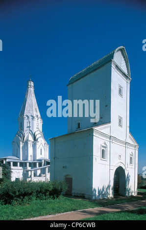 Russland - Moskau - Kolomenskoie. Die Church of the Ascension, 1532. Neuer Architekt Aloisio (Aleviz Novy). Stockfoto