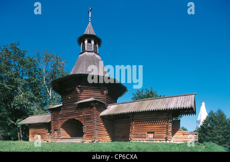 Russland - Moskau - Kolomenskoie. Holzkirche. Stockfoto