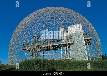 Kanada Quebec Montreal Ile Sainte Helene Biosphäre Stockfoto