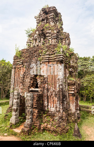 Ein historisches Gebäude in My Son, Provinz Quang Nam, Vietnam Stockfoto